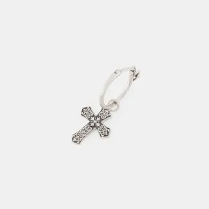 Gothic Cross Earring | Silver