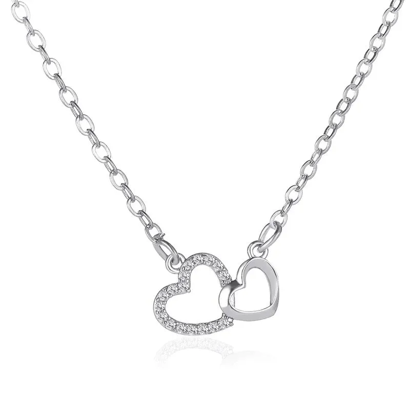 Gothic Hollow Cross Pendant Necklace – Vintage Silver Street Style Jewelry
