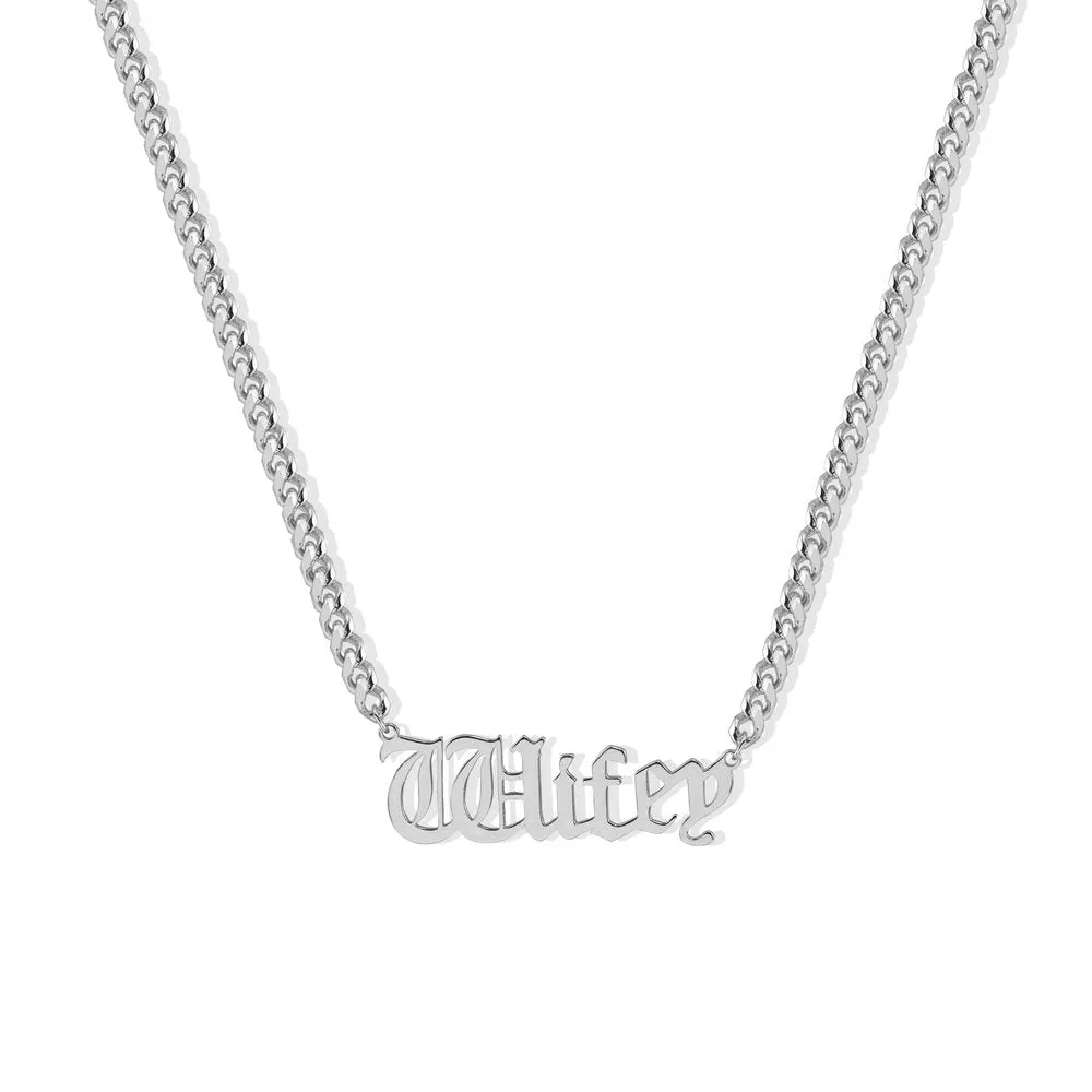 GOTHIC WIFEY NECKLACE