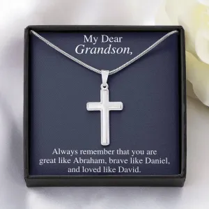 Grandson You Are Loved - Necklace
