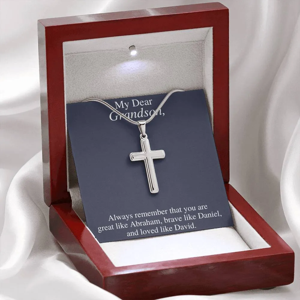 Grandson You Are Loved - Necklace