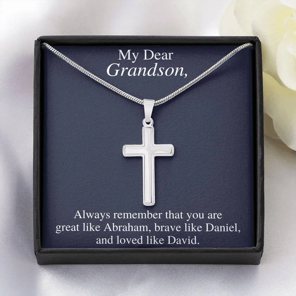 Grandson You Are Loved - Necklace