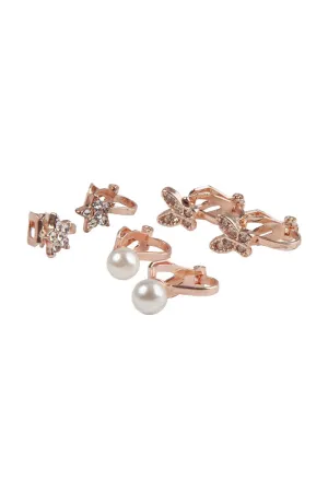 Great Pretenders: Boutique Dazzle Clip On Earrings, 3 Sets