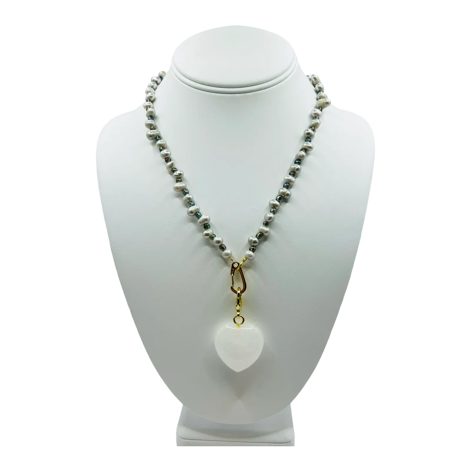 Grey Pearl Necklace