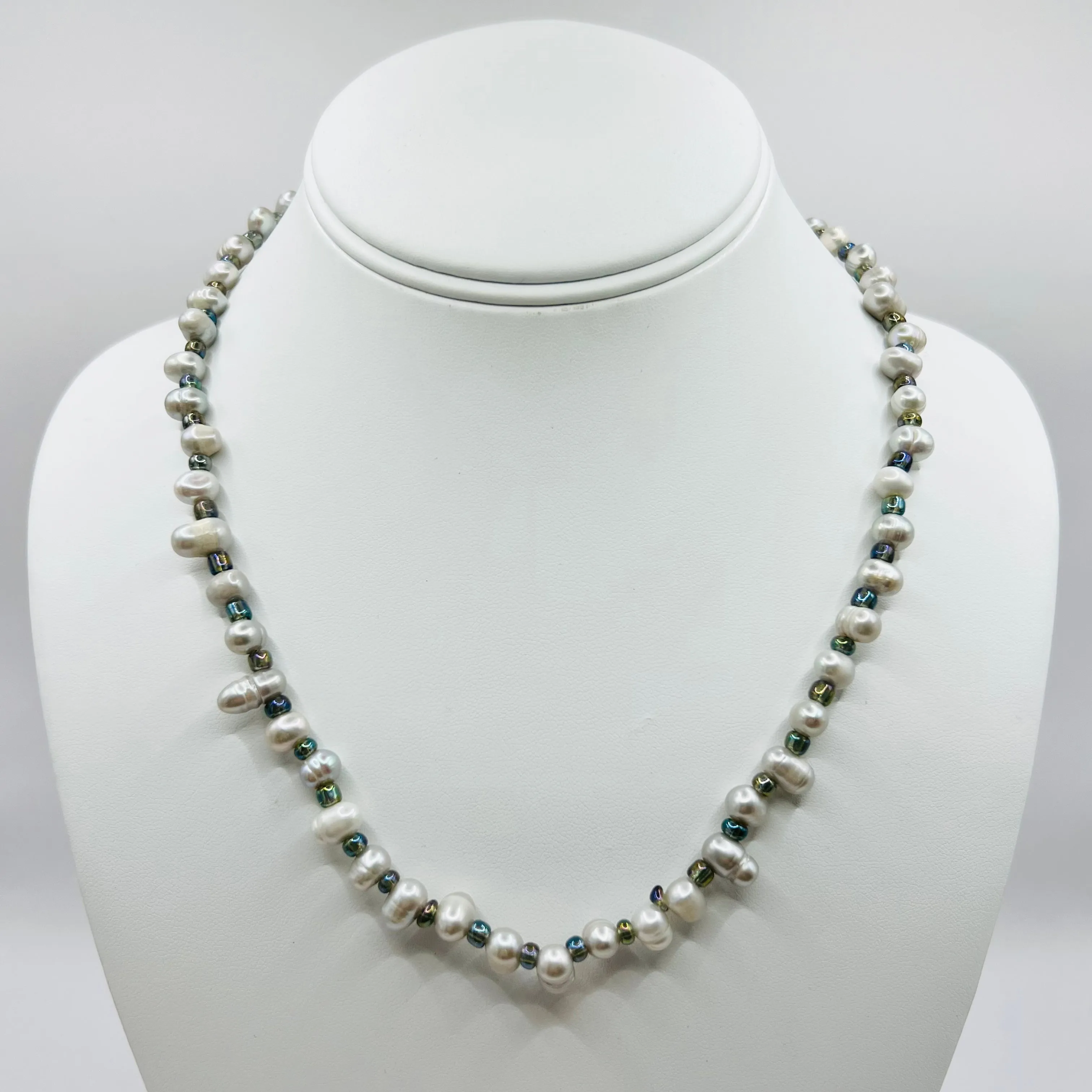 Grey Pearl Necklace
