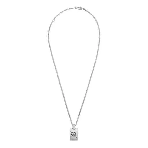 Gucci Silver Ghost Necklace