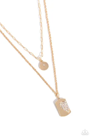 Half of My Heart - Gold (Heart) Necklace
