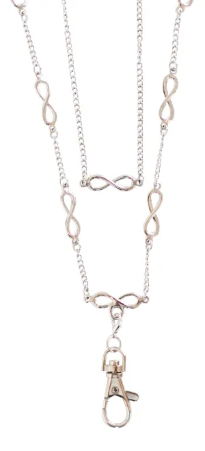 Hannah Infinity Layered Fashion Lanyard