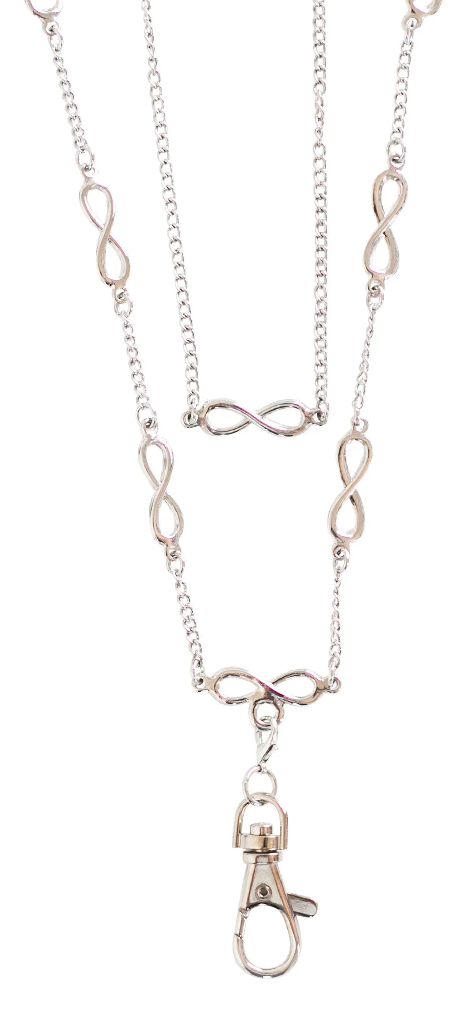 Hannah Infinity Layered Fashion Lanyard