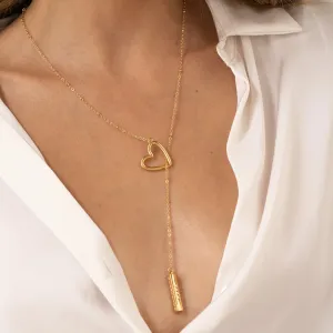 Heart Bowtie Necklace   Earrings
