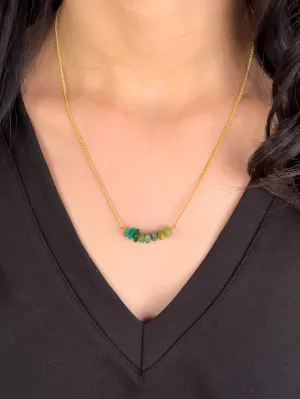 Heart Chakra Gemstone Necklace