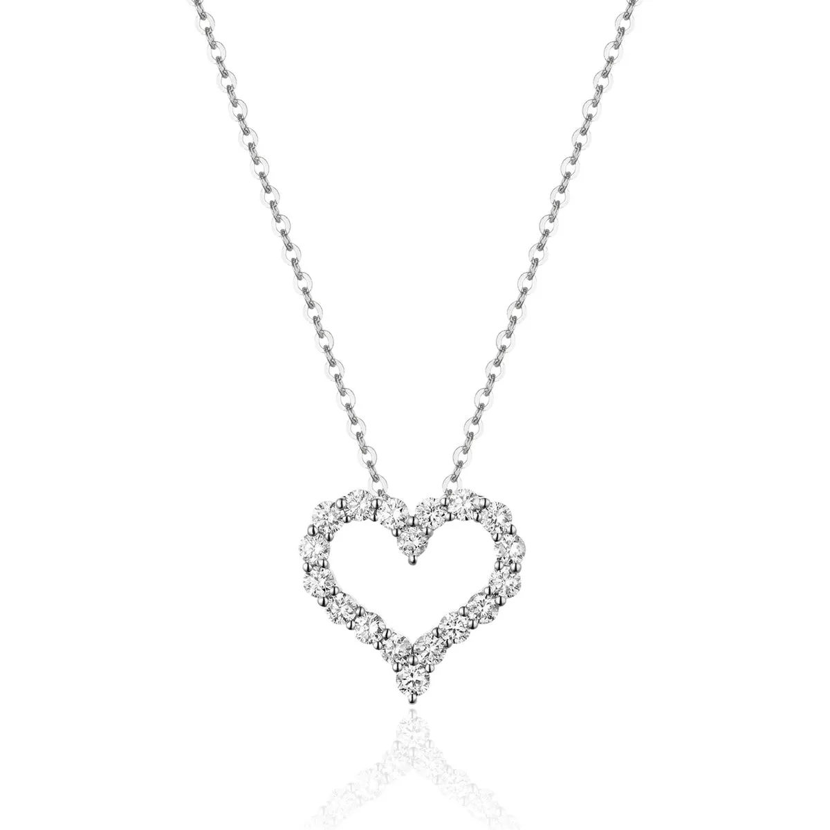 Heart Diamond Necklace