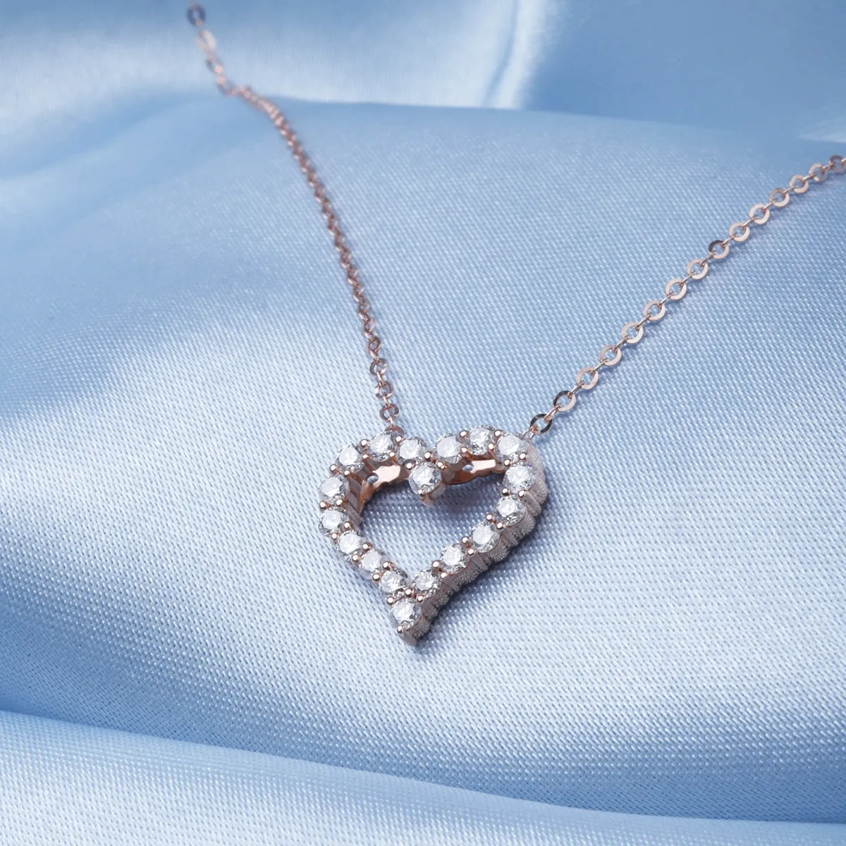 Heart Diamond Necklace