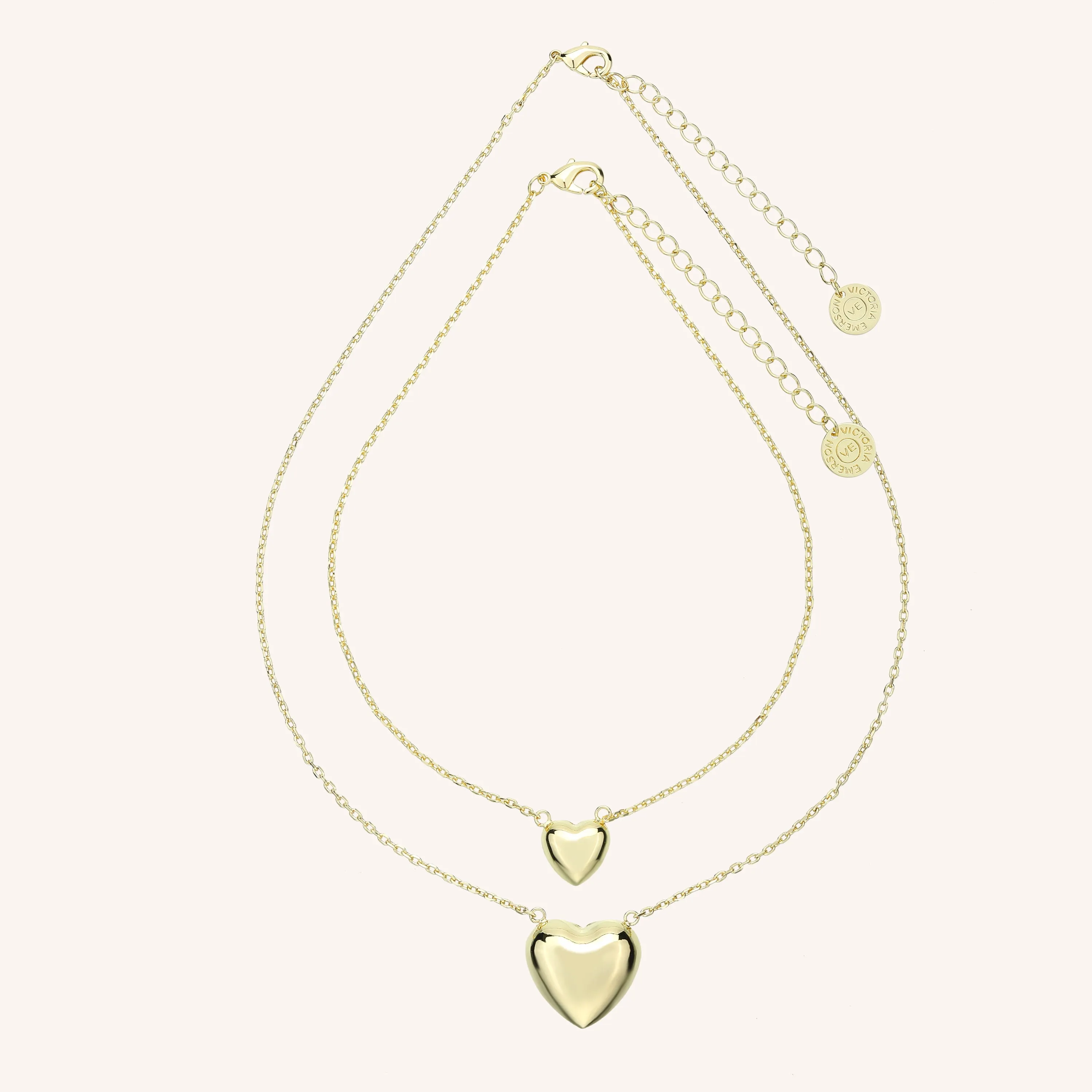 Heart of Gold Necklace Set