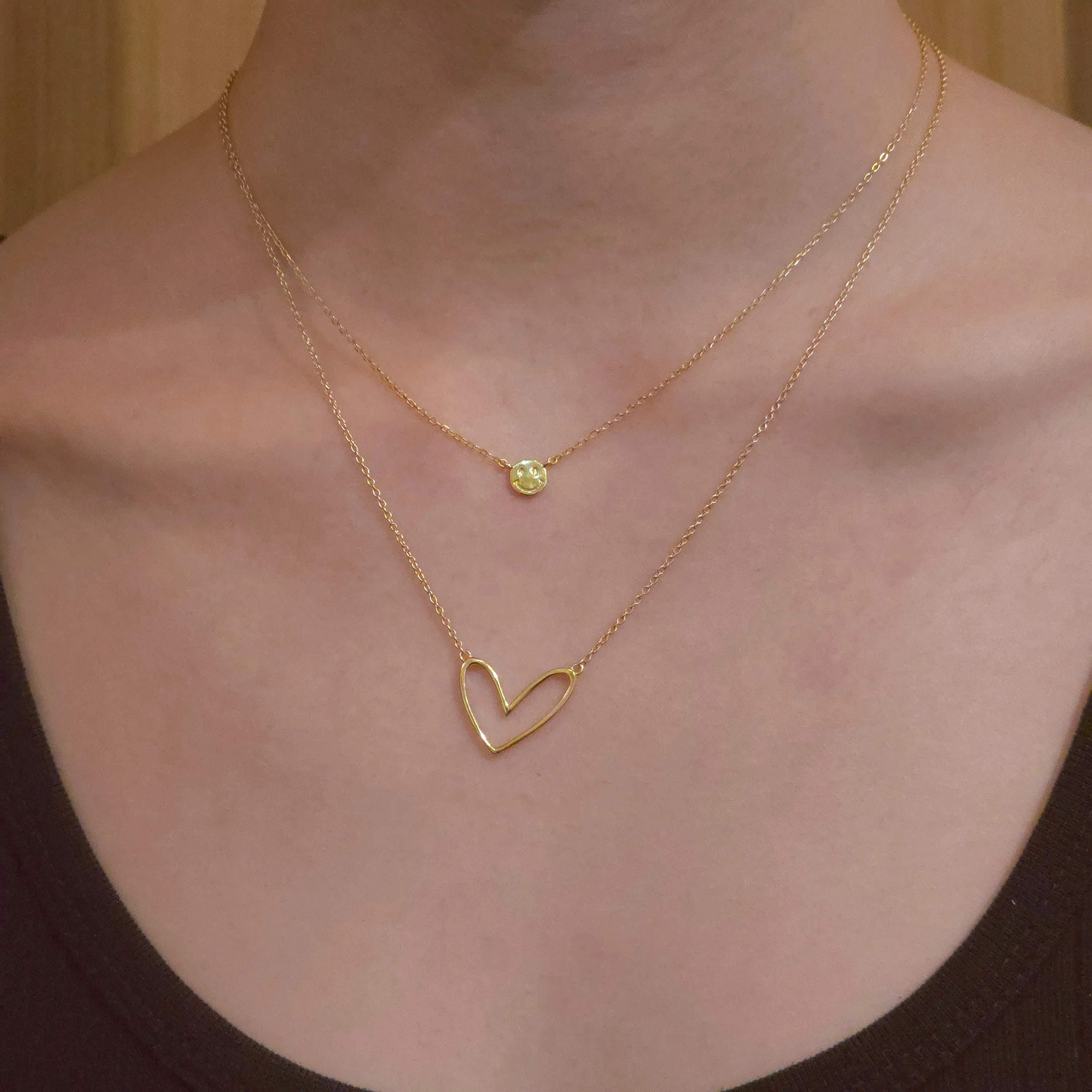 Heart Scribble Necklace