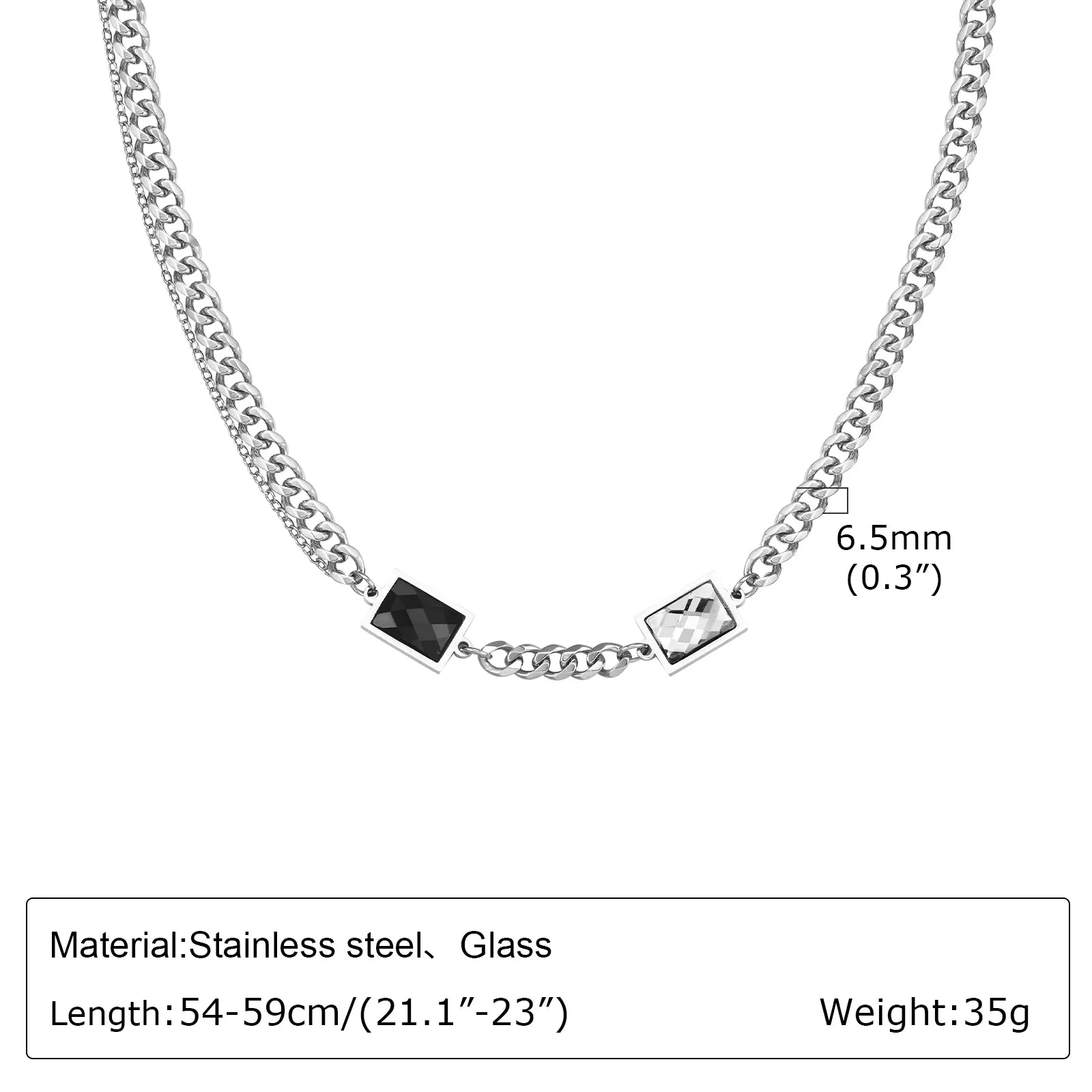 Hiphop Cuban Chain Necklaces for Men Boys