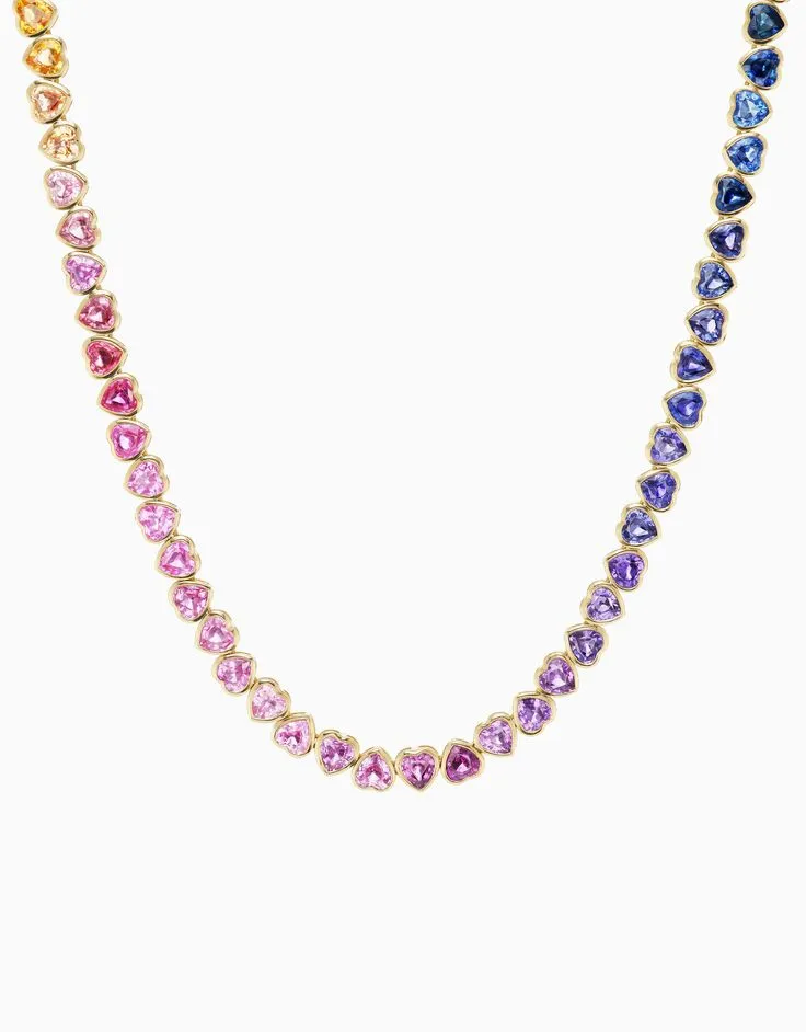 I Heart Rainbows Necklace