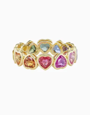 I Heart Rainbows Ring