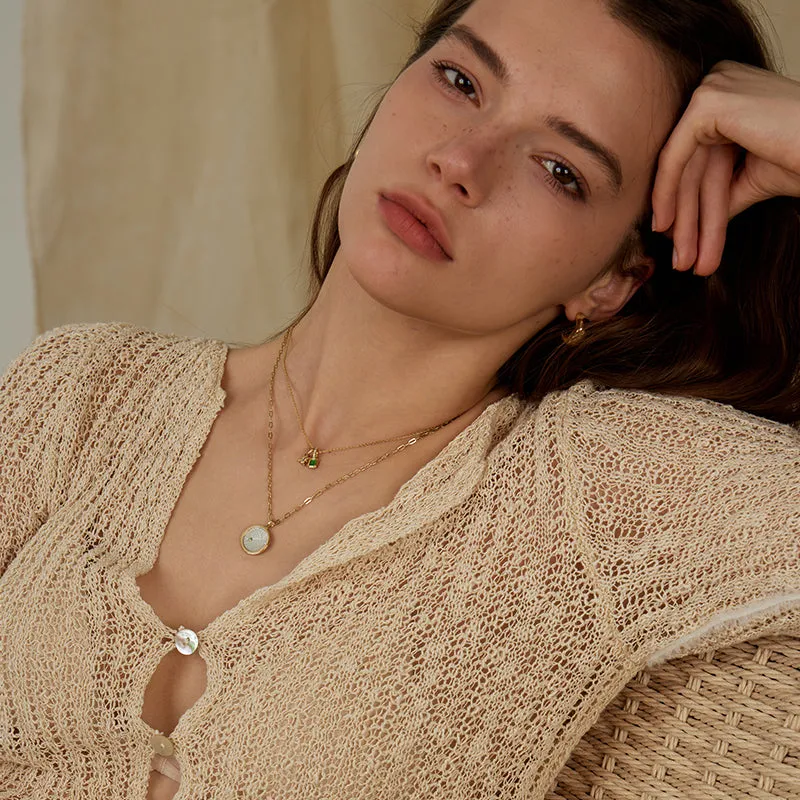 Imprint Zodiac Birthstone Necklace