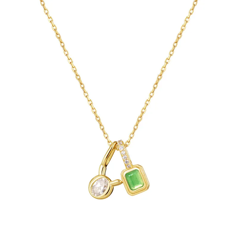 Imprint Zodiac Birthstone Necklace
