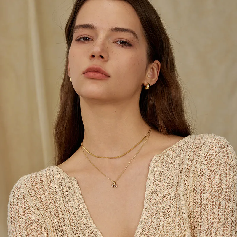 Imprint Zodiac Birthstone Necklace