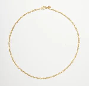 Isabella "Twisted" Necklace in 20K Peach Gold