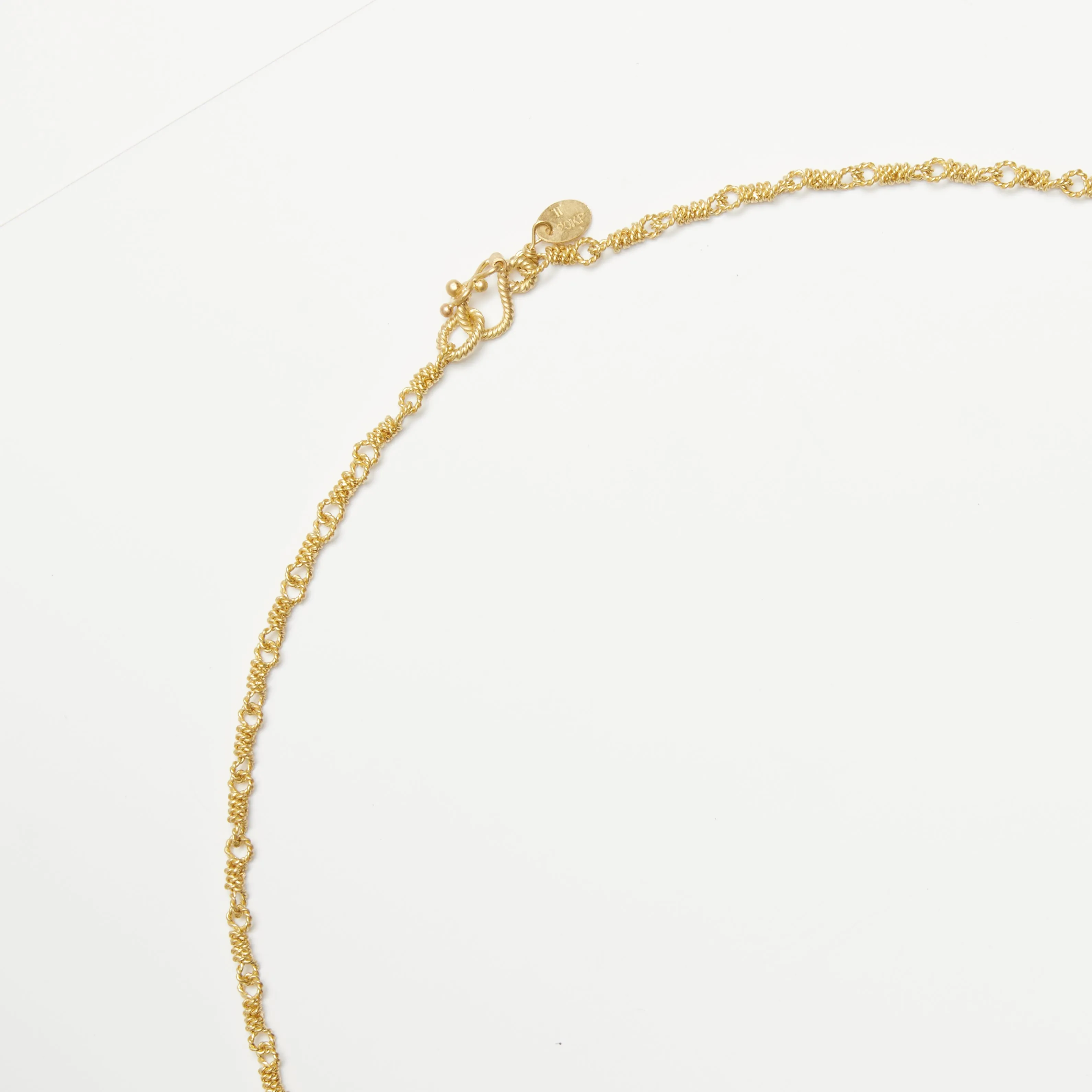 Isabella "Twisted" Necklace in 20K Peach Gold