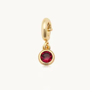 January Birthstone Charm