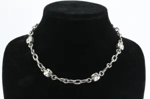 John Hardy Sterling Silver Kali Sautoir Square Station Necklace 18.5"