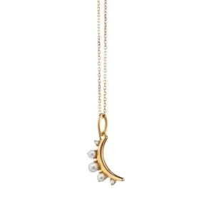 JUNE PEARL "MOON" BIRTHSTONE NECKLACE