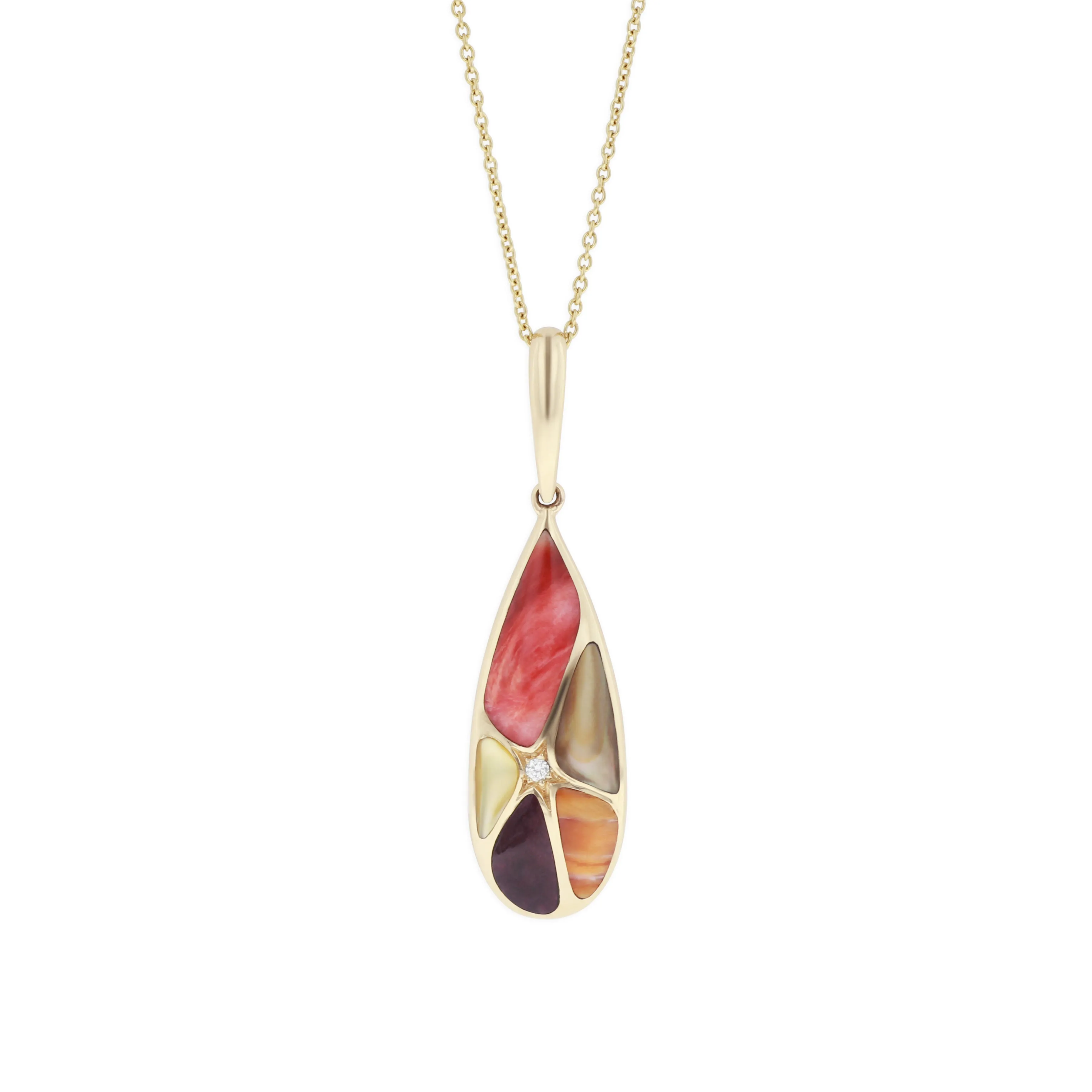 Kabana Riviera Collection Spiny Oyster Pendant