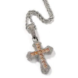 Khaleesi Icey Colored Cross Pendant