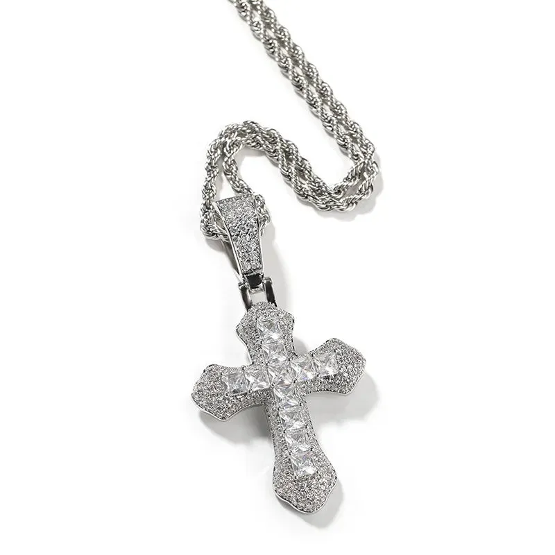 Khaleesi Icey Colored Cross Pendant