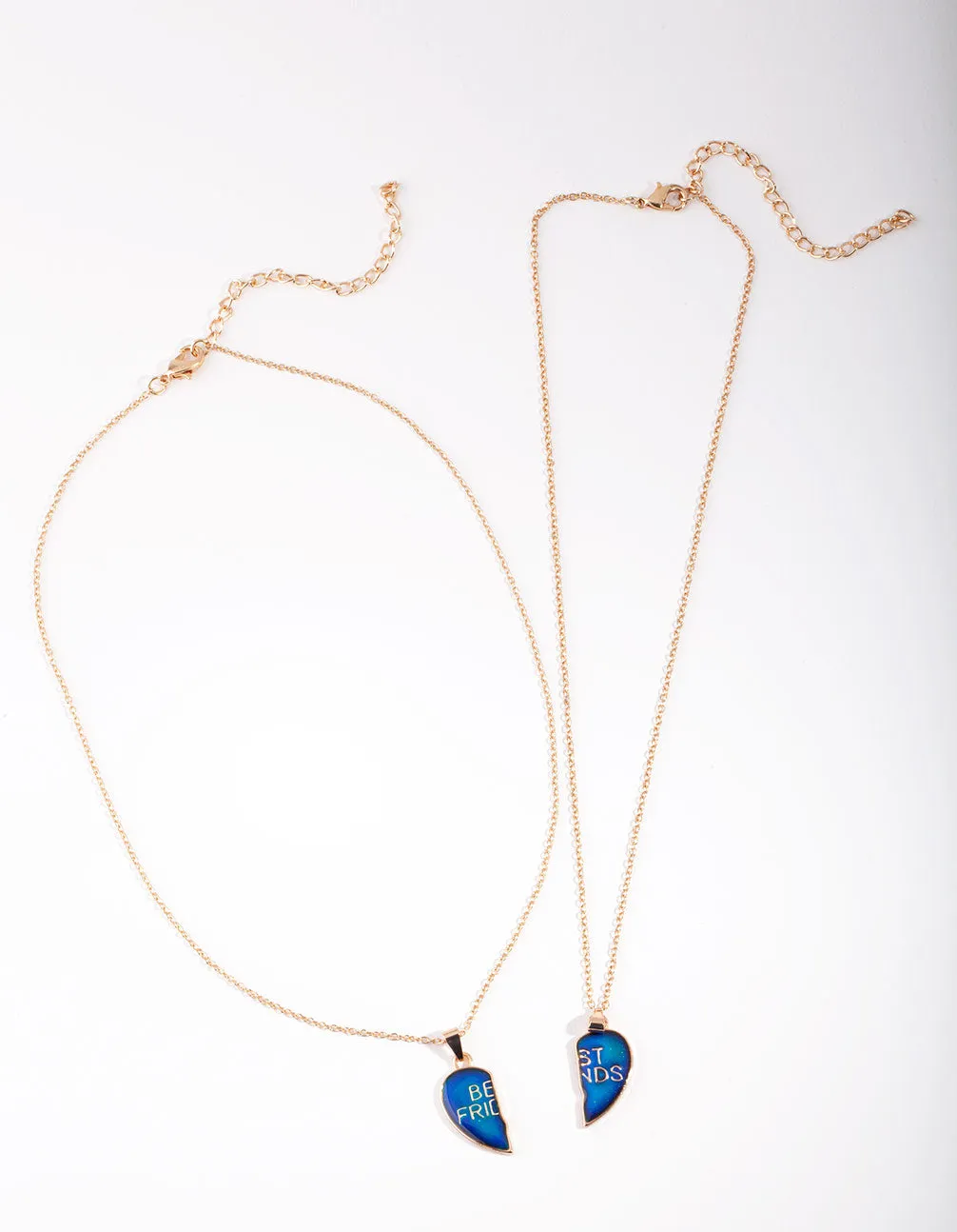 Kids Mood Heart BFF Necklace Pack