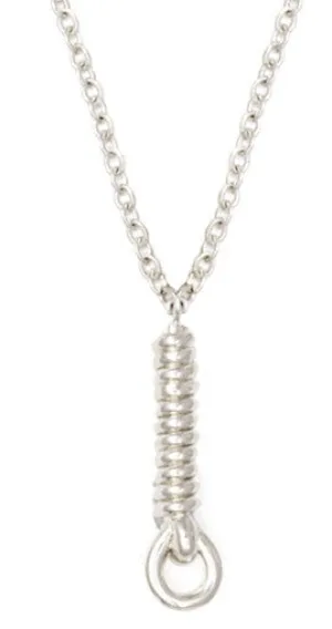 Knot Pendant in Silver