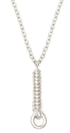 Knot Pendant in Silver