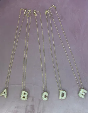 KTJ Bubble Initial Necklaces
