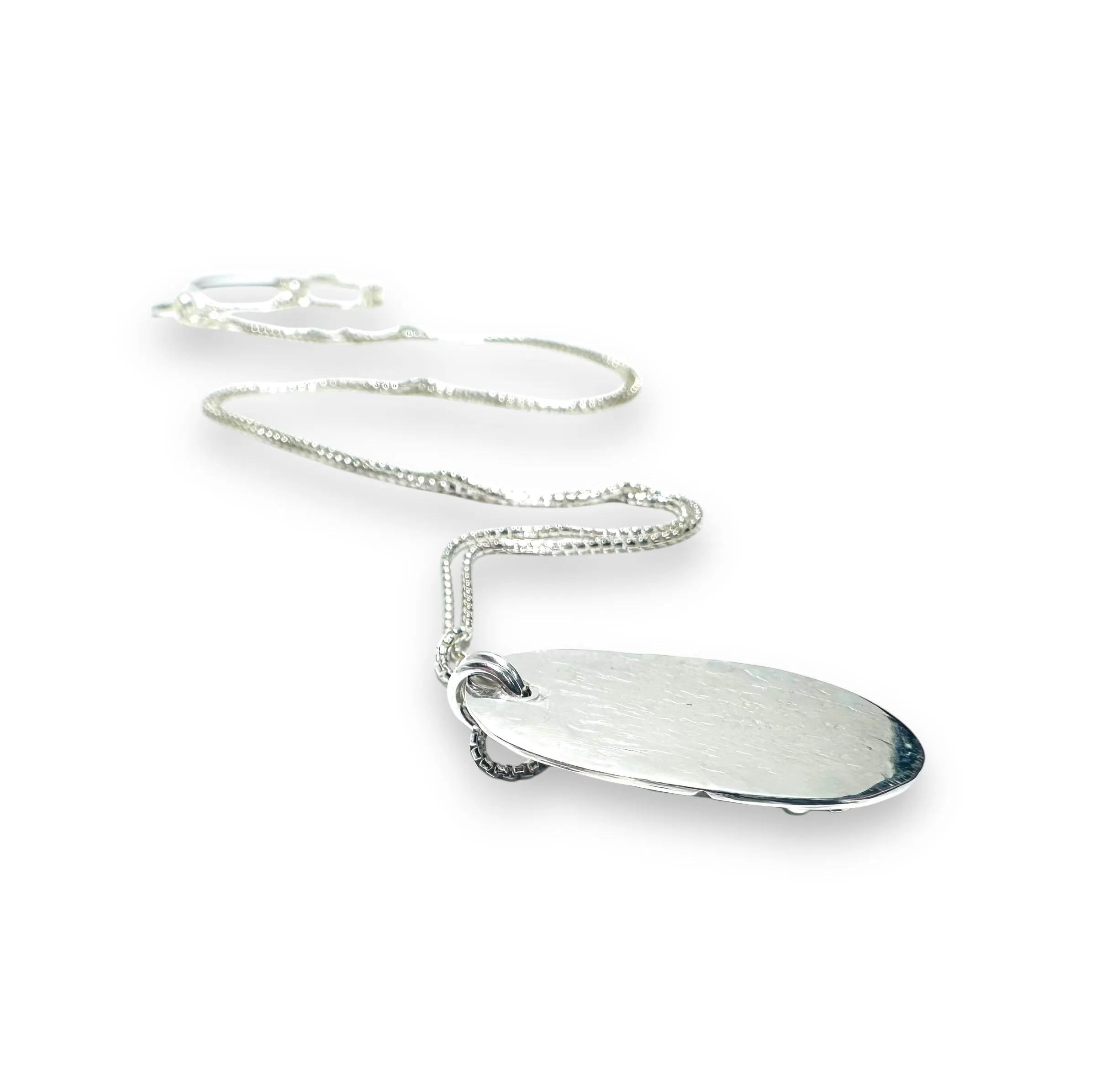 Kyanite Sterling Necklace, Kyanite Necklace