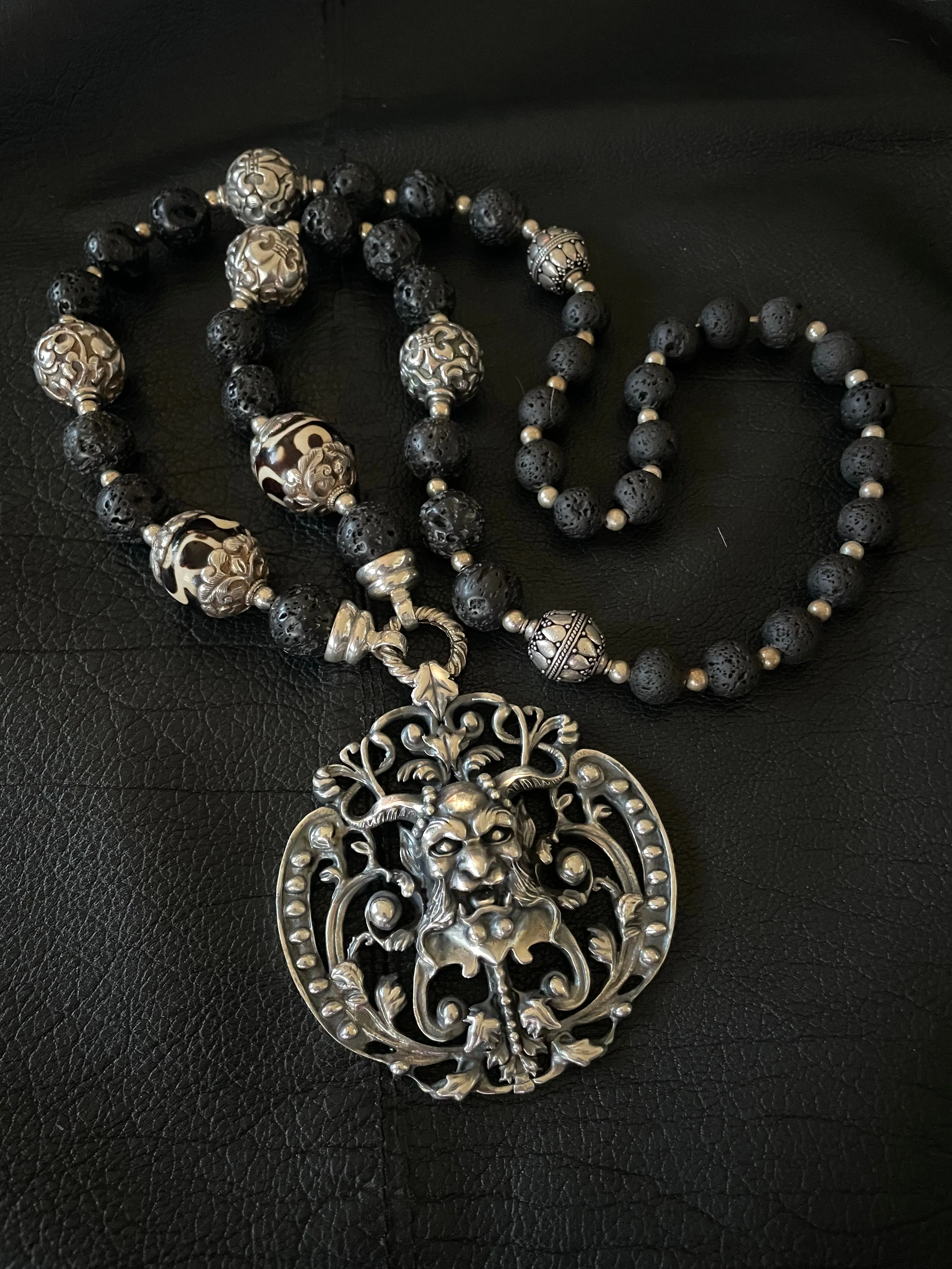 Large Deicide Devil's Necklace Set