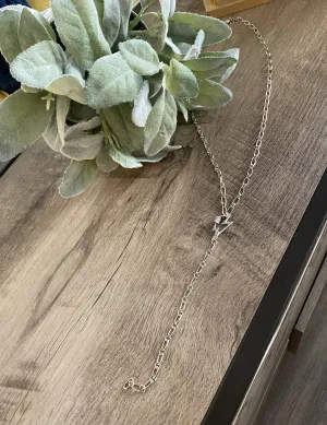 Lariat Lightning Bolt Necklace