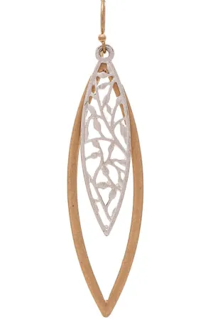 Layered Ellipse Earring