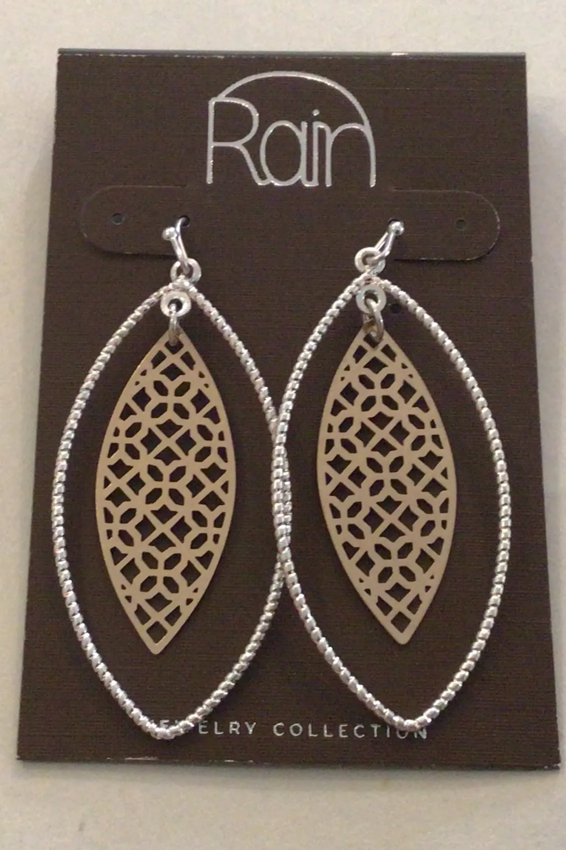 Layered Ellipse Earring