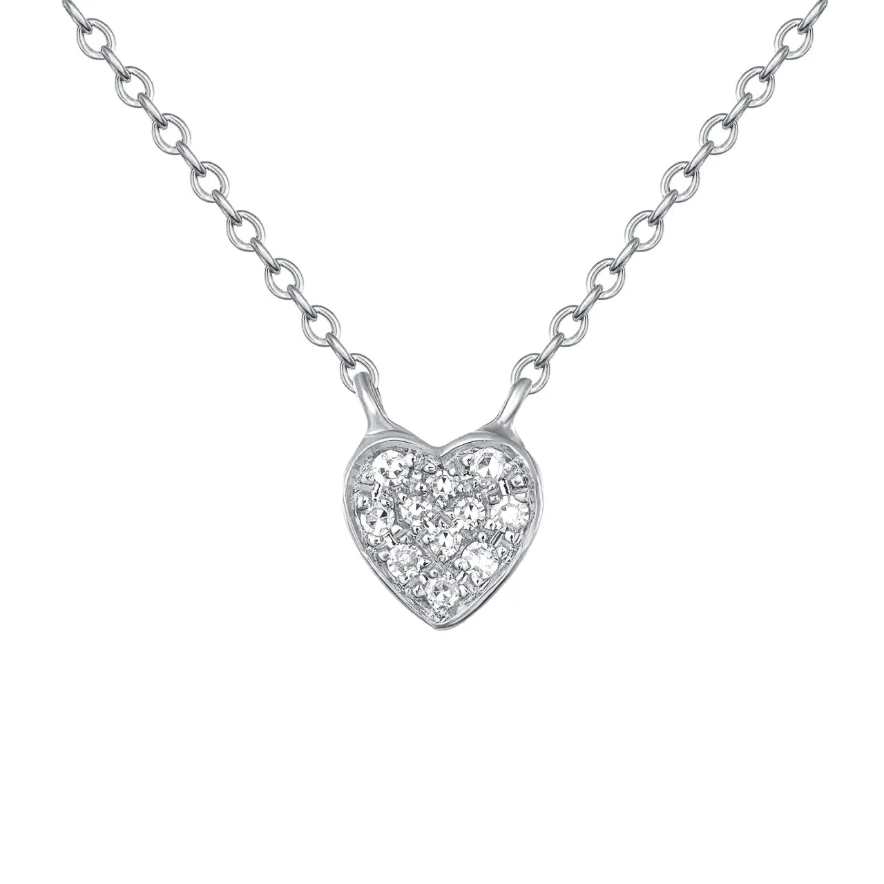 Light Hearted Diamond Pendant