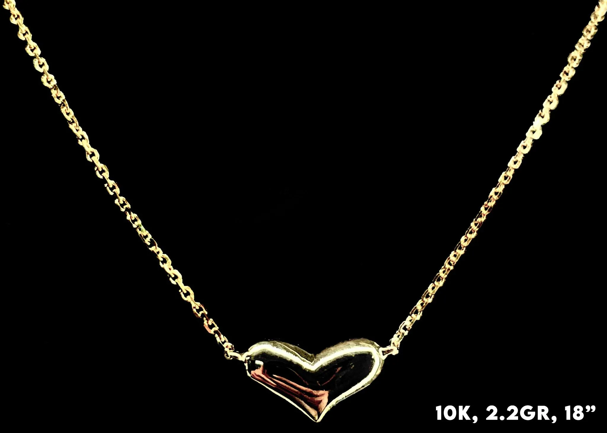 Light weight necklaces