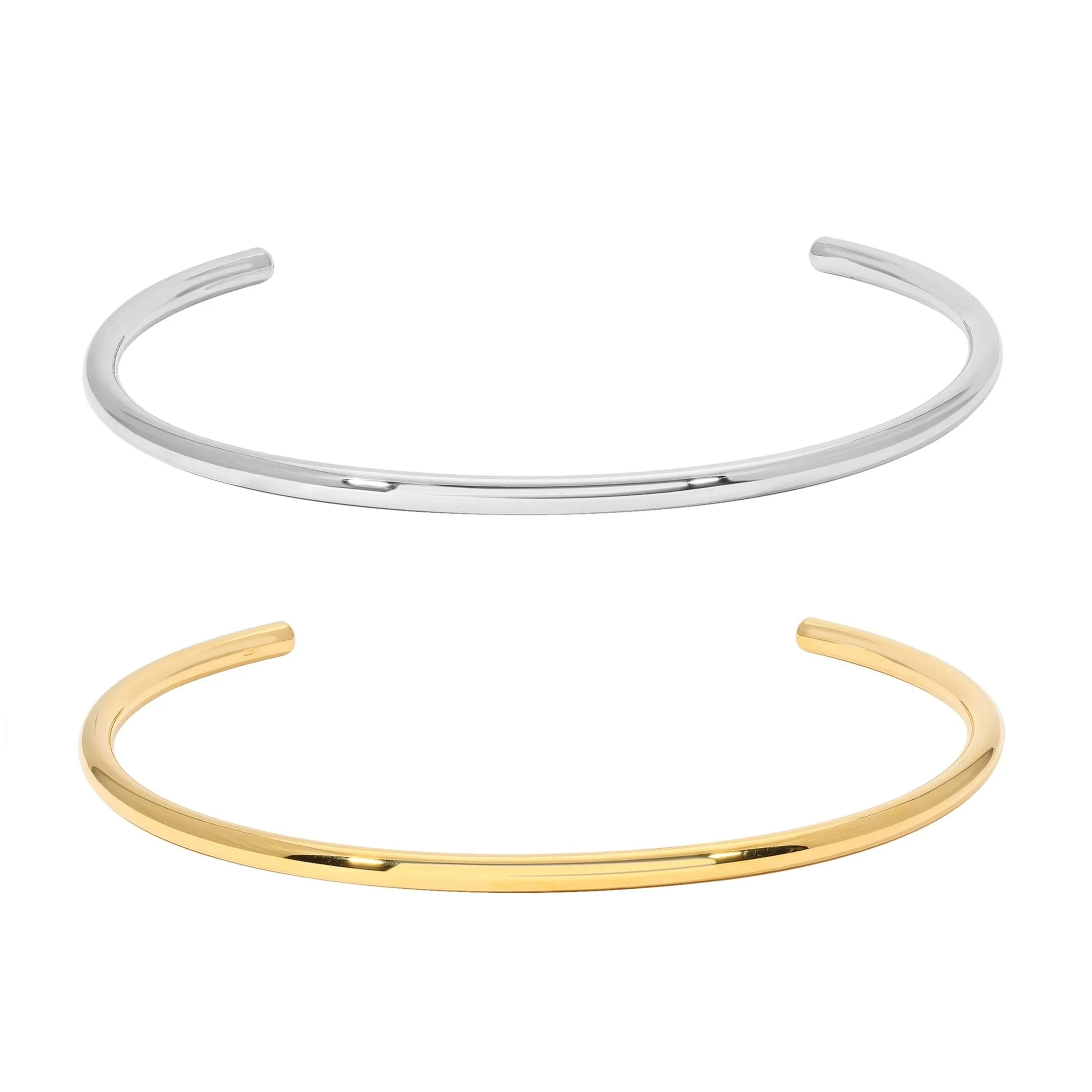 Liza Collar Necklace - Silver