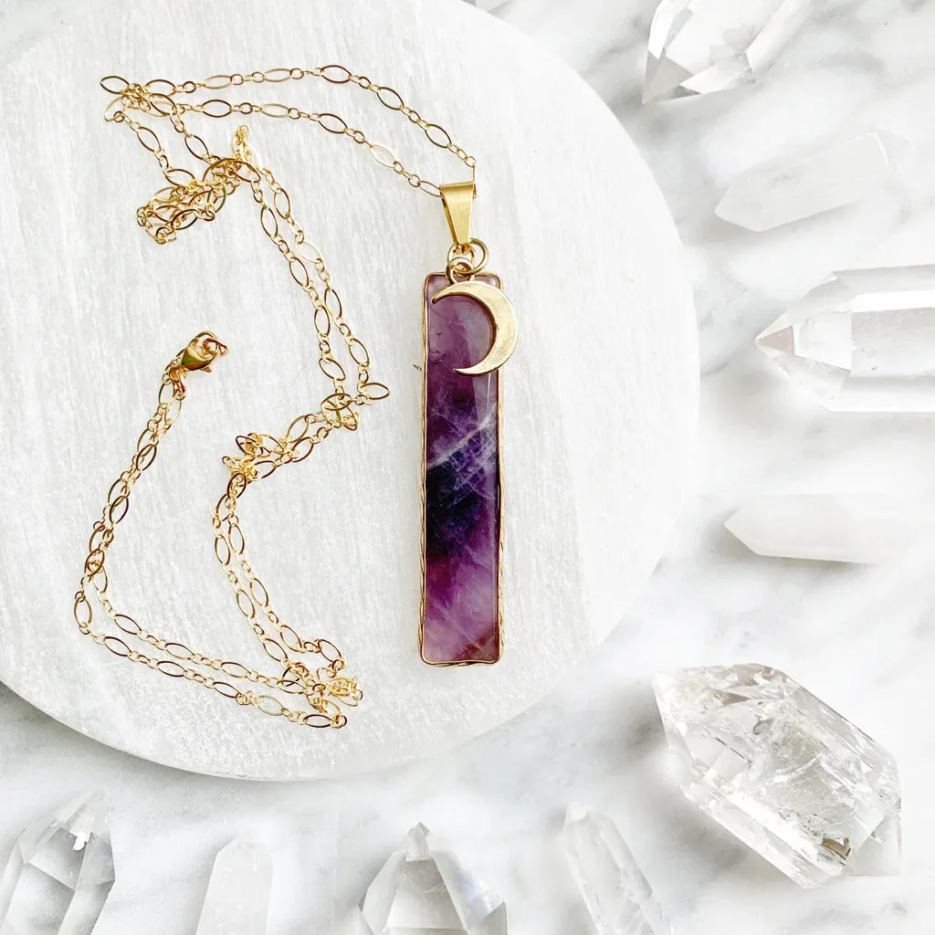 Long Reiki Infused Gemstone Necklaces