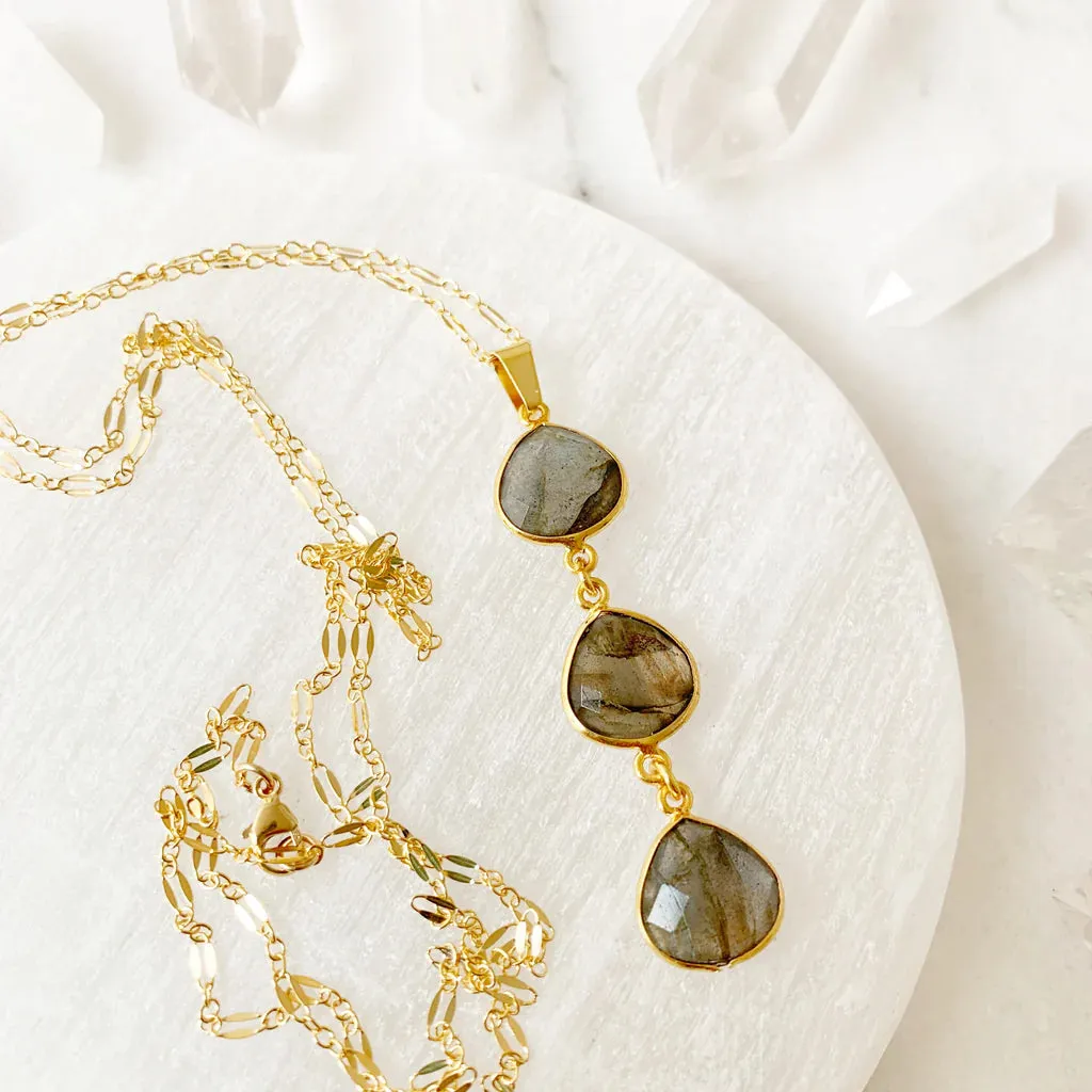 Long Reiki Infused Gemstone Necklaces