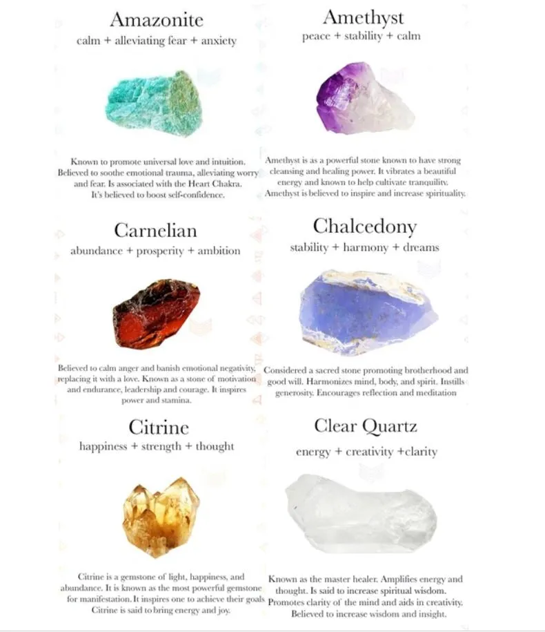 Long Reiki Infused Gemstone Necklaces
