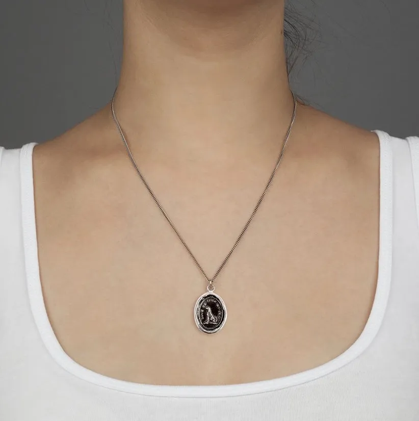 Love My Dog Talisman Necklace