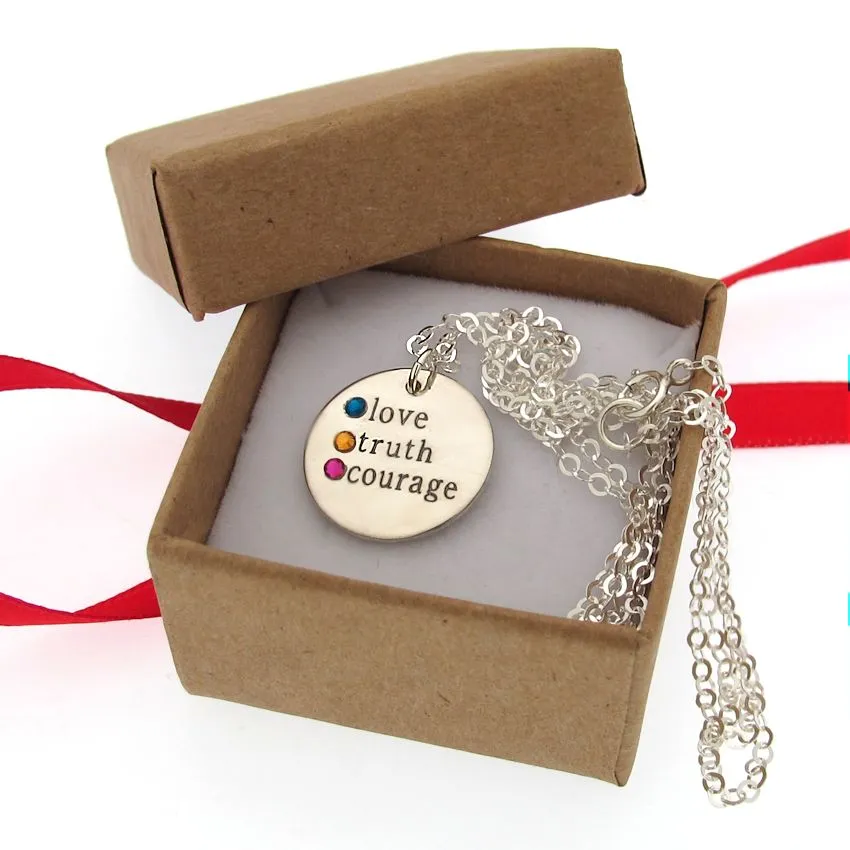 Love Pendant Necklace - Gift for Her